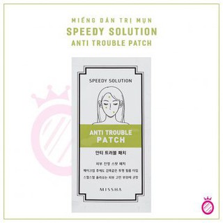 Hộp Dán Mụn Missha Speedy Solution Trouble Patch Set
