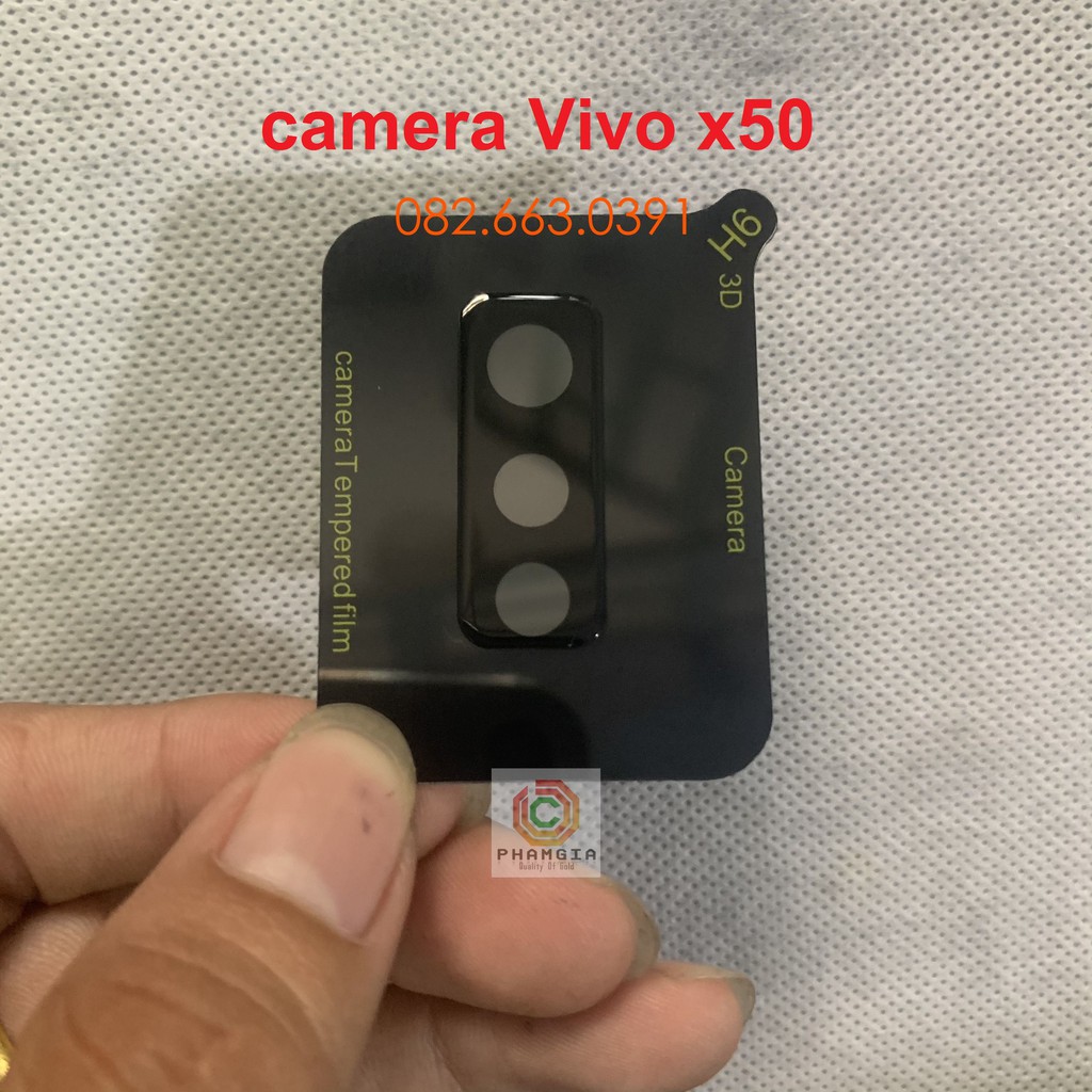 Kính cường lực camera Vivo x50 x50 pro, giúp bảo vệ cam chụp hình đẹp