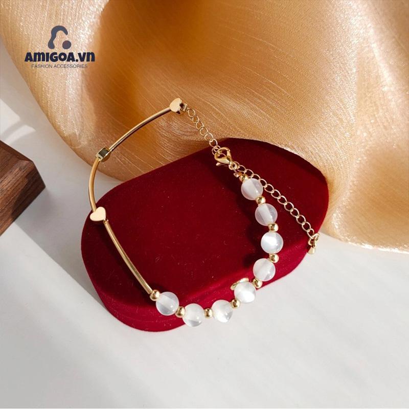 ✨✨Vòng Đeo Tay Kết Cấu Đơn Giản Thời Trang Dành Cho Nữ