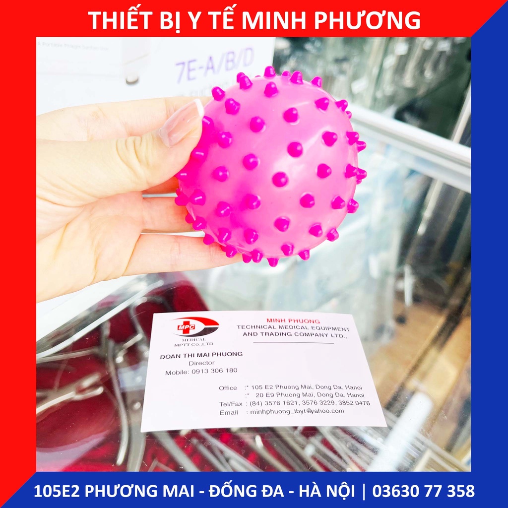 Bóng gai tập cơ tay phục hồi chức năng (màu ngẫu nhiên)