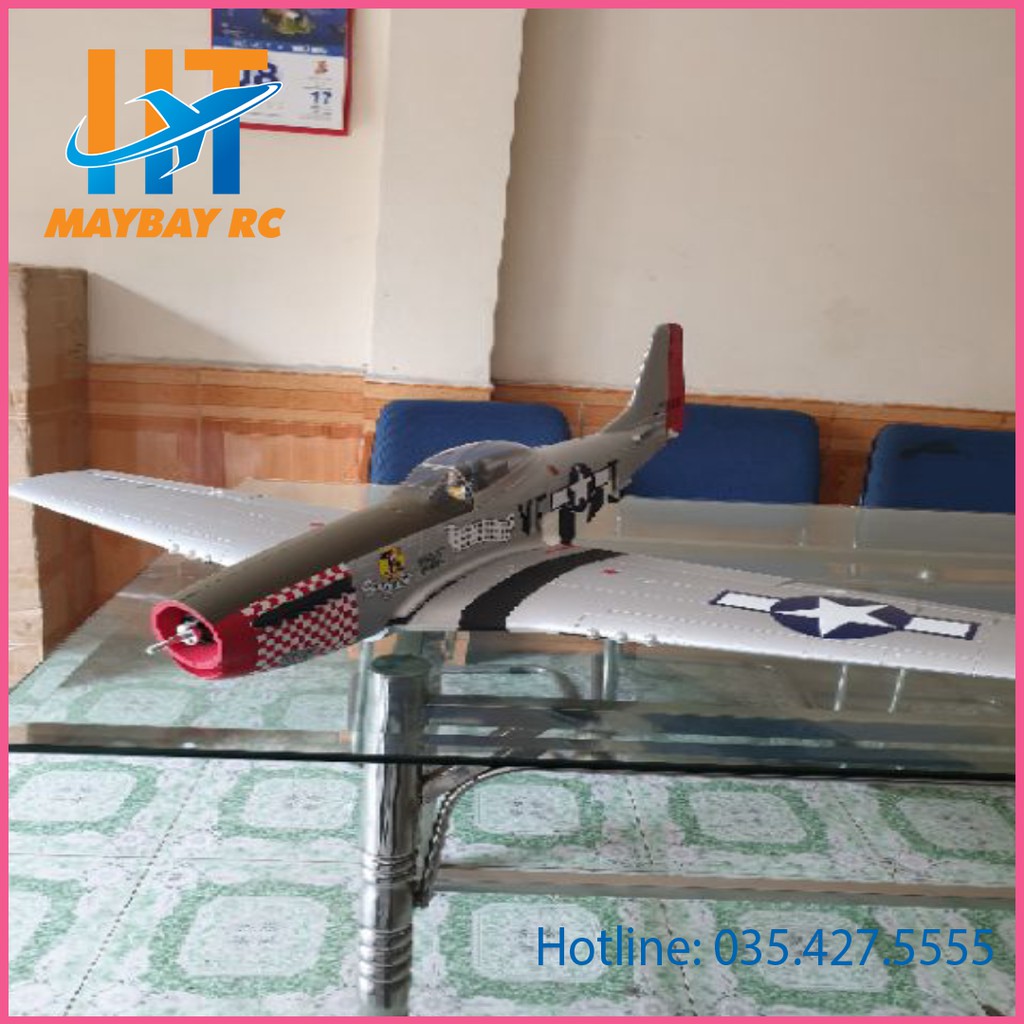 Máy bay điều khiển P51 Mustang EPO 1100mm