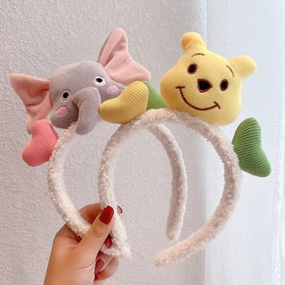 Bờm băng đô cài tóc hình thú bông đáng yêu