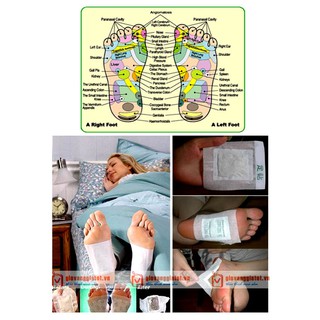 10 Miếng dán khử độc bàn chân