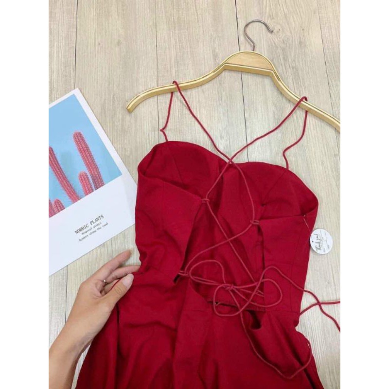 Đầm maxi hai dây 3879 | BigBuy360 - bigbuy360.vn