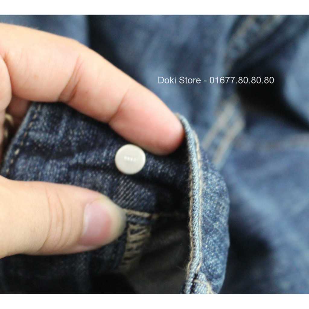 Quần Jean Nam Xanh Đậm XD-08, Quần bò nam dáng ôm đứng, chất ko giãn, Cambodia xuất dư - DOKI | BigBuy360 - bigbuy360.vn