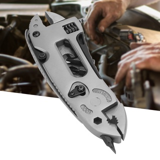 Kìm đa năng 13 chức năng Jeep™Multi Function Pocket Pliers thép không rỉ, kìm đa năng kết hợp cờ lê, mỏ lết, kìm đa năng