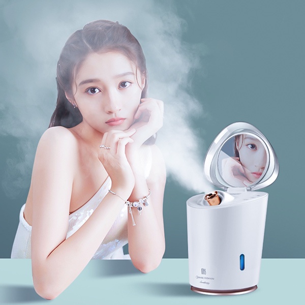 Máy Xông Mặt [Freeship] Máy Xông Hơi Mặt Nóng Lạnh MKS - Hỗ Trợ Làm Sạch Sâu Da Mặt, Căn Bằng PH, Thích Hợp Mọi Loại Da