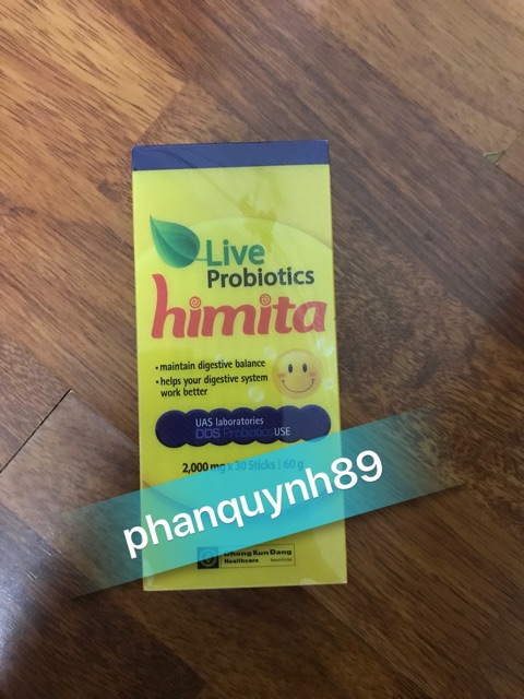 Men vi sinh Himita probiotics date 2020