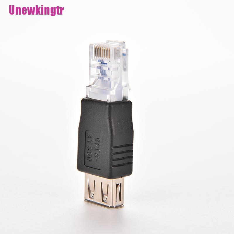 Bộ Chuyển Đổi Rj45 Male Sang Usb Af A Female