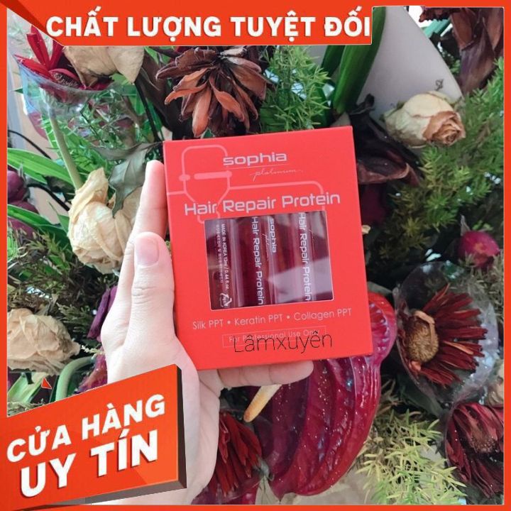 SERUM HUYẾT THANH BẢO VỆ TÓC PROTEIN SOPHIA hộp 10 ống