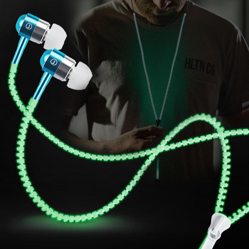 Headphone phát sáng kèm mic cho điện thoại ALL IN ONE