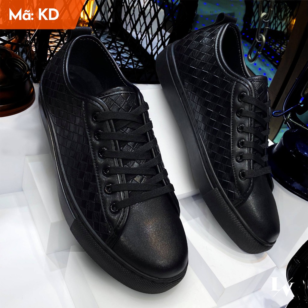 [SNEAKER NAM] Giày Thời Trang Nam Cao Cấp - GIÀY LƯỜi NAM LAZY FASHION SHOES IN BLACK OR WHITE