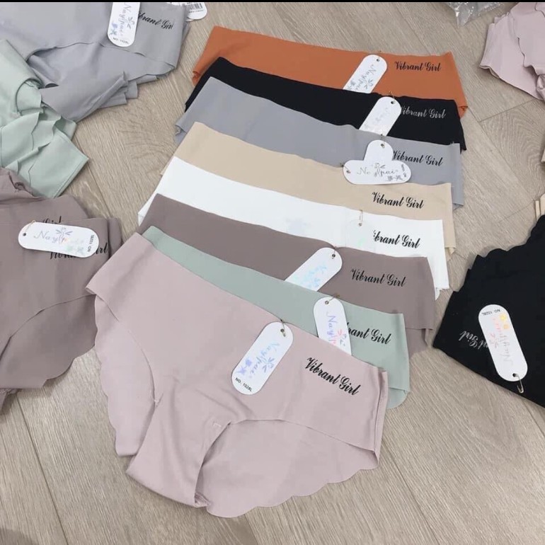 Quần Lót Nữ Su Không Đường May Viền Sóng 1028