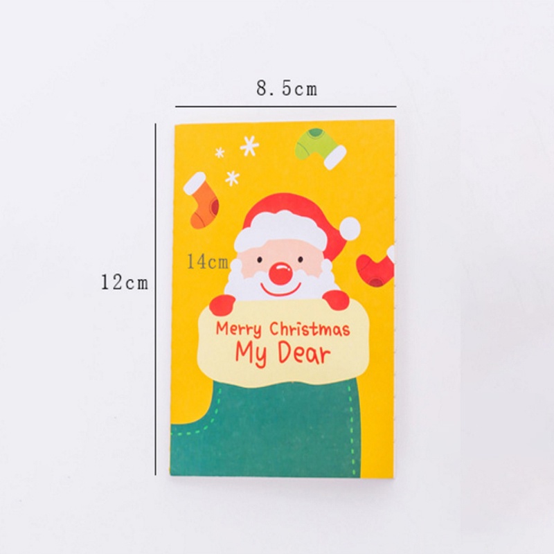 Sổ Tay Mini Phong Cách Giáng Sinh Dễ Thương Dùng Làm Quà Tặng