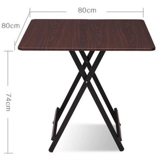 Bàn Gỗ Gấp Gọn Size 80x80 Nội Thất Hiện Đại