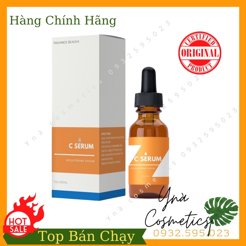 Serum Vitamin C 20% - Radiance Beauva -  Mờ Thâm, Sáng Da, Chống Lão Hoá | BigBuy360 - bigbuy360.vn