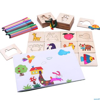 Lin Fang Graffiti Painting Template Painting Set Tool Colored Pencil Graffiti Template Learning Art Supplies Educational