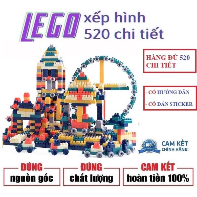 Đồ Chơi LEGO Ghép Hình 520 Chi Tiết