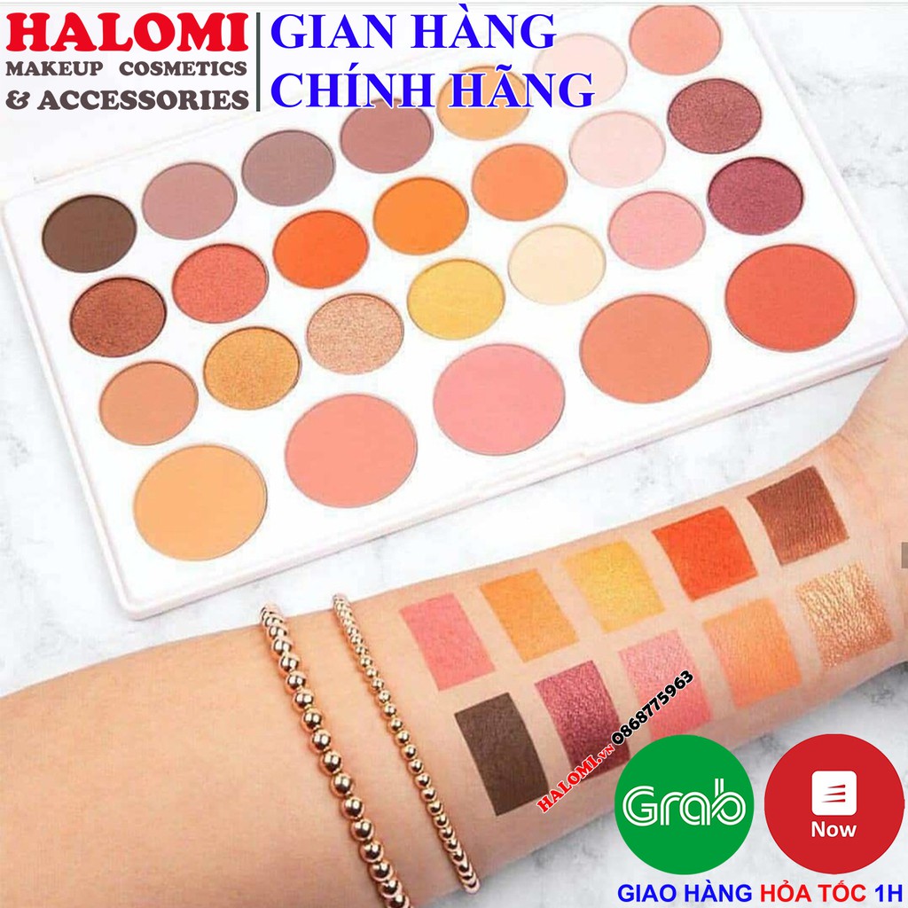 BẢNG PHẤN MẮT MÁ BH COSMETICS NOUVEAU NEUTRALS 26 COLOR SHADOW & BLUSH PALETTE | BigBuy360 - bigbuy360.vn