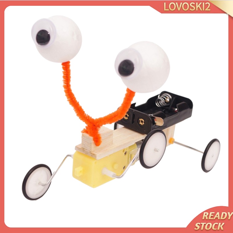 [LOVOSKI2]DIY Electric Motor Kids Educational Toy Robotic Model Science Toys- Car