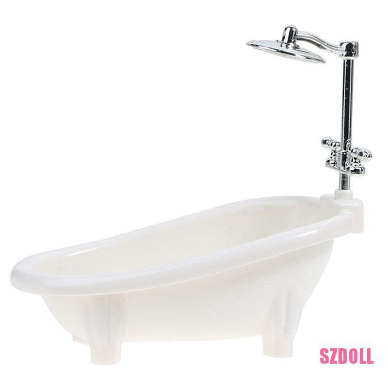 Bồn Tắm Đồ Chơi Mini Trang Trí Nhà Búp Bê Ts2Szdoll