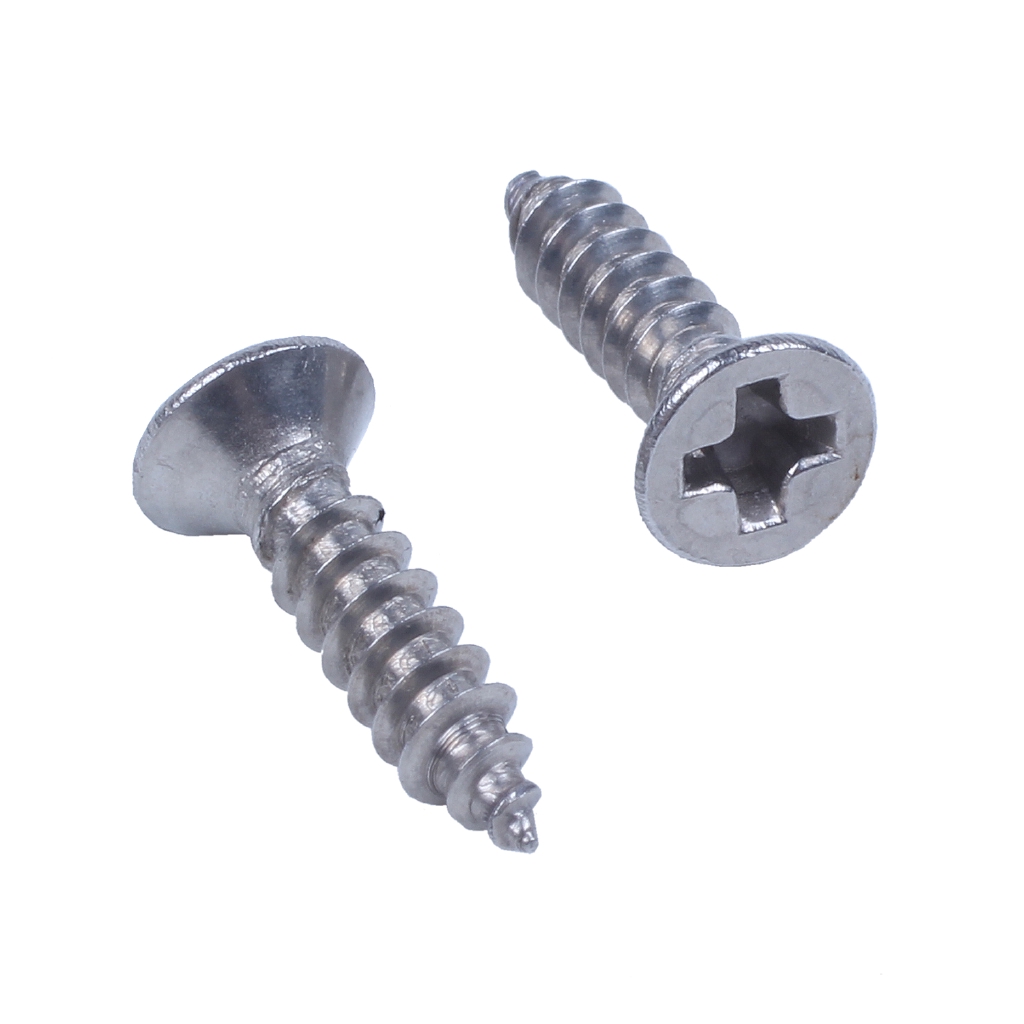 Bộ 100 Ốc Vít Tự Cắt Bằng Thép Không Gỉ 12x3mm