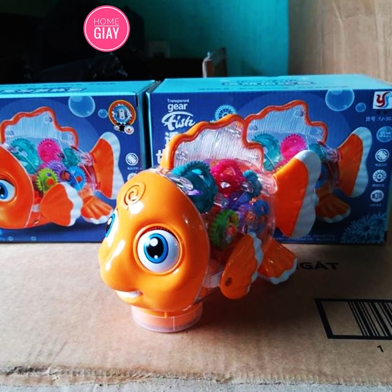 Đồ chơi cá vàng phát nhạc shop home giay