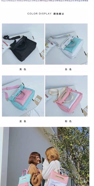 (ORDER) Balo Ulzzang tích hợp 3 kiểu dáng mẫu Hàn Quốc