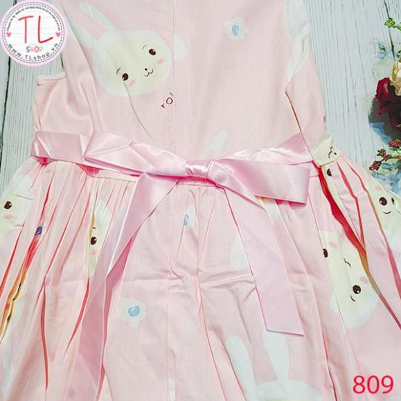 Thời trang trẻ em -  Đầm xòe chú cừu vui vẻ cho bé yêu - Đầm bé gái - Váy bé gái