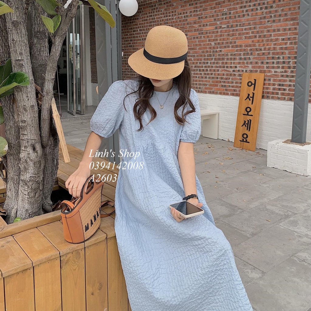 CO SẴN Váy Đầm Suông Xinh A2603