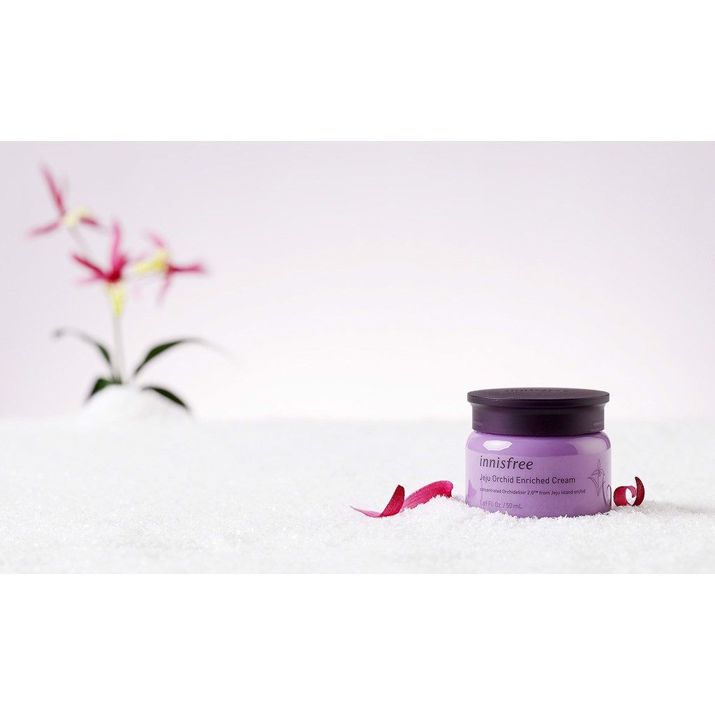 Kem Dưỡng Trắng Da Innisfree Jeju Orchid Enriched Cream 50ml