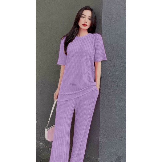 SET ĐỒ BỘ XỐP THÊU HOA, ĐỦ CÁC SIZE, NHIỀU MÀU ( MẶC Ở NHÀ/ĐI CHƠI) MẶC CỰC THOẢI MÁI UP SHOP HHP