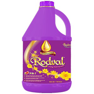 Nước giặt Rodval 3,5 lít  hương tự nhiên. Tặng chai nước rửa bát 800ml.