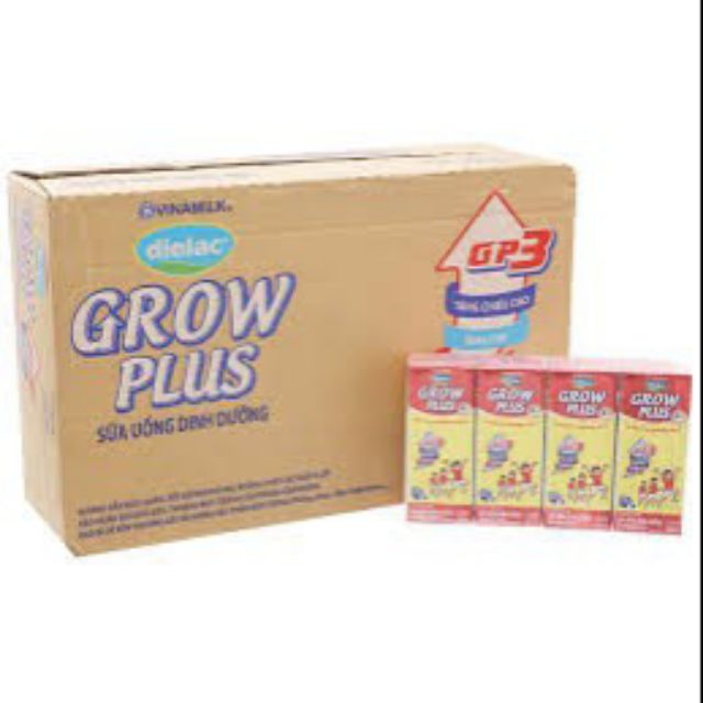 Thùng sữa bột pha sẵn Dielac Grow Plus 110ml