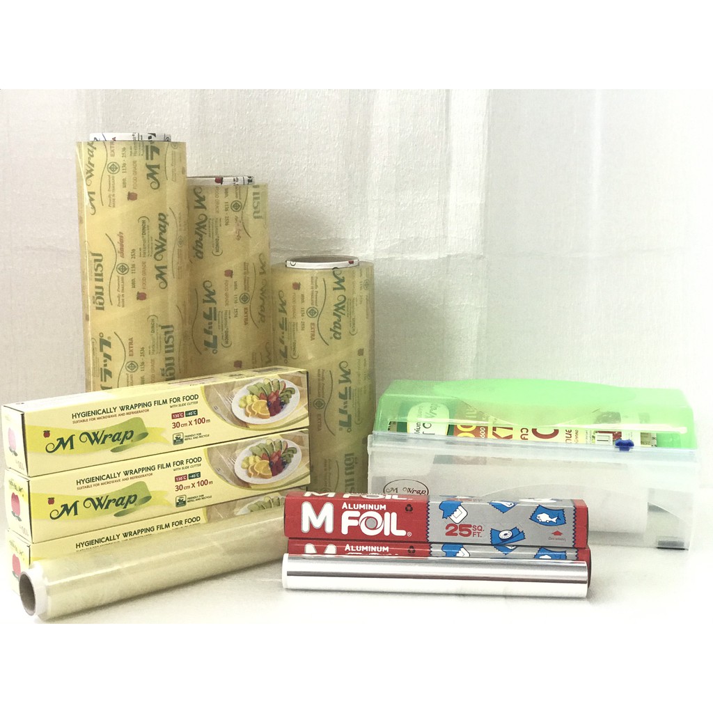 Màng bọc thực phẩm (M Wrap)_30cm x 100m_Nhập khẩu Từ Thái Lan