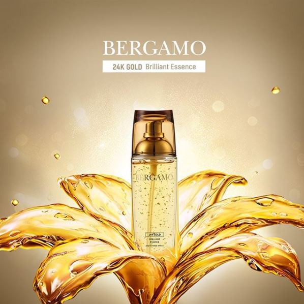 Tinh Chất Vàng 24k Bergamo 24K Gold Brilliant Essence 110ml Chất Lượng Cao