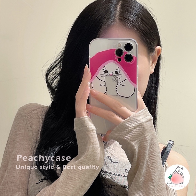 Ốp Điện Thoại TPU Mềm Trong Suốt In Hình Mèo Hoạt Hình Cho iPhone 13 12 Pro Max 11 Xr Xs Max X 7 8 Plus Se 2020