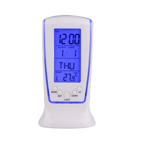 Đồng hồ báo thức kỹ thuật số đèn LED đa chức năng