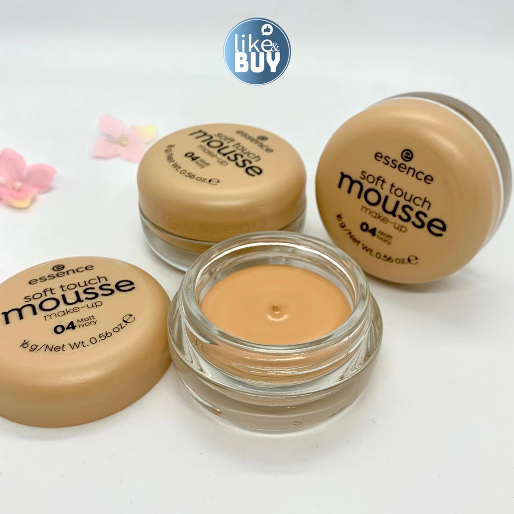 Phấn kiềm dầu Essance Soft Touch Mousse Make Up phấn tươi Đức màu 04 - hàng nội địa Đức