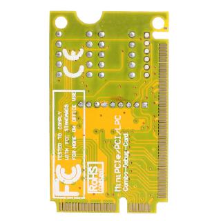 [rememberme]3 IN1 Mini PCI PCI-E LPC PC Analyzer Tester Notebook Combo Debug Card