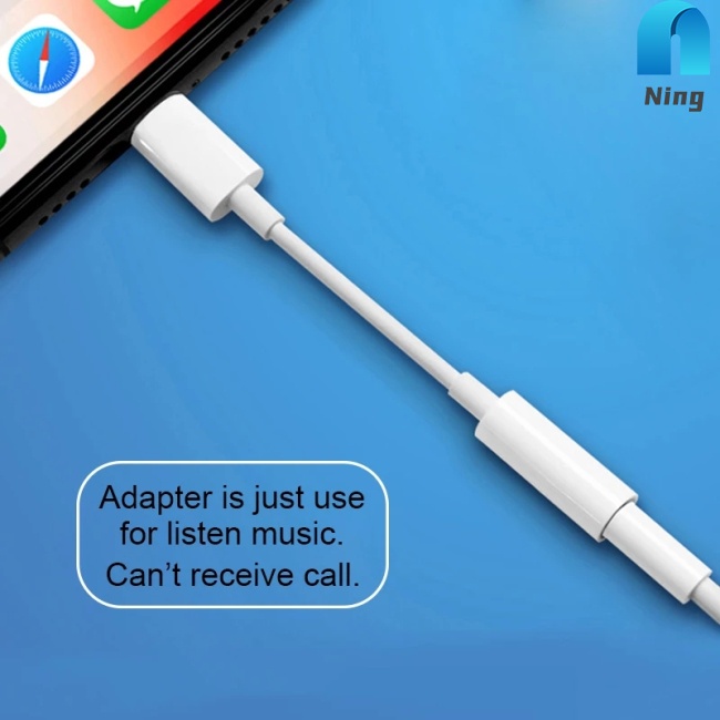 Đầu Nối Chuyển Đổi Tai Nghe 3.5mm Cho Iphone 7 8 11 X Xr Aux