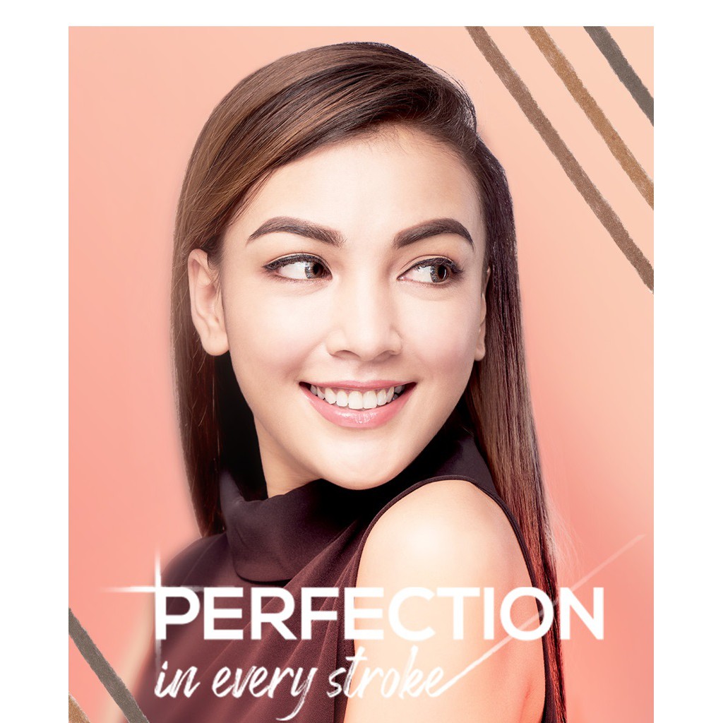 Chì Kẻ Chân Mày Silky Girl Hai Đầu Hi-Definition Brow Liner 0.35g