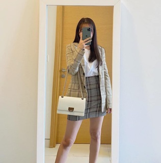 Túi khóa vuông gập size 24 k box