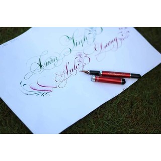 Bút mài thầy Ánh SH 041 calligraphy Gold