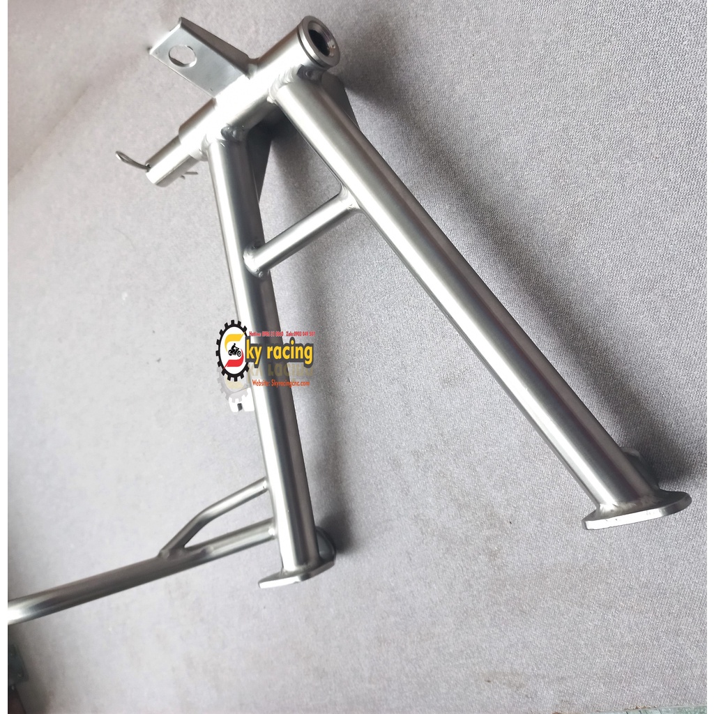 Chống đứng chuẩn inox 304 CNC gắn cho xe Winner, Winner X, Sonic… chống đặc rất chắc tay