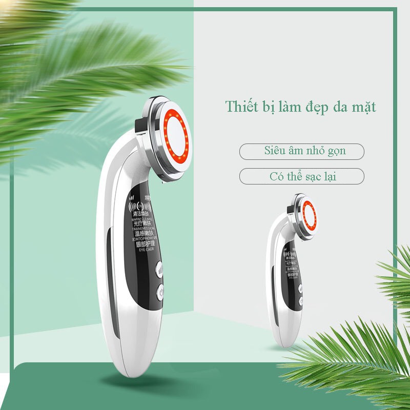 Máy matxa mặt ion cầm tay,tẩy trang bụi bẩn, hấp thụ dưỡng chất nâng cơ mặt | BigBuy360 - bigbuy360.vn