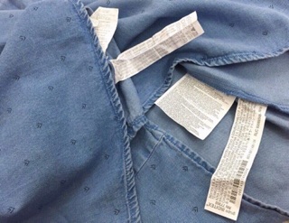 Đầm jeans demi Zara
