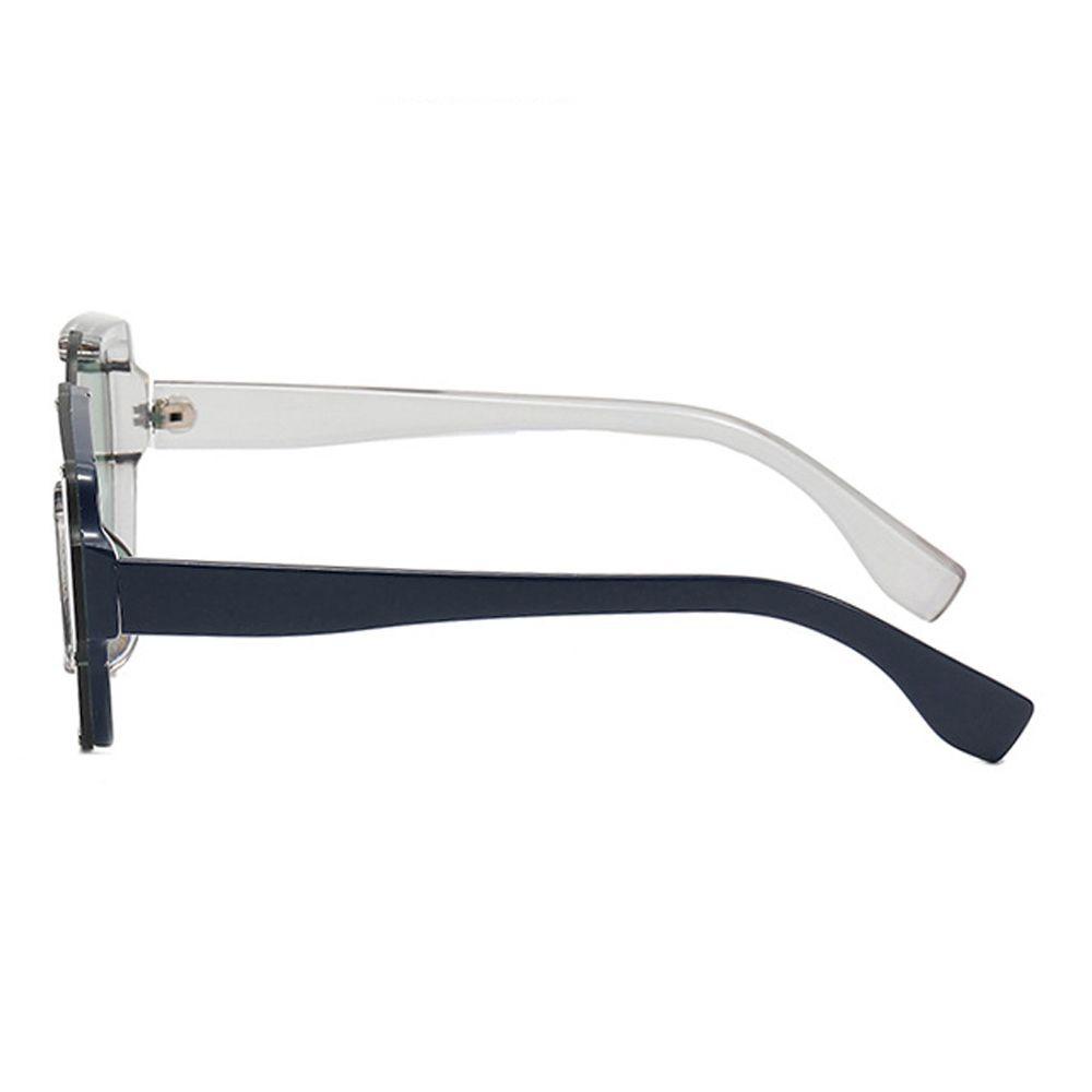 Kính Mát Hàn Quốc Chống Tia UV400 Tròng Đa Giác Nhiều Màu Sắc