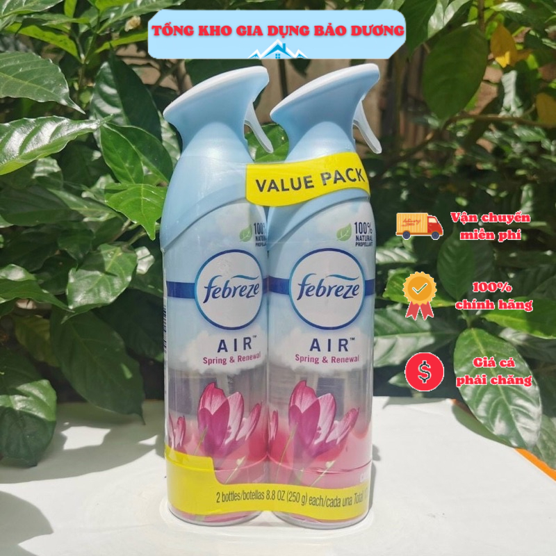 Xịt thơm phòng, xịt khử mùi hôi FEBREZE 500ml