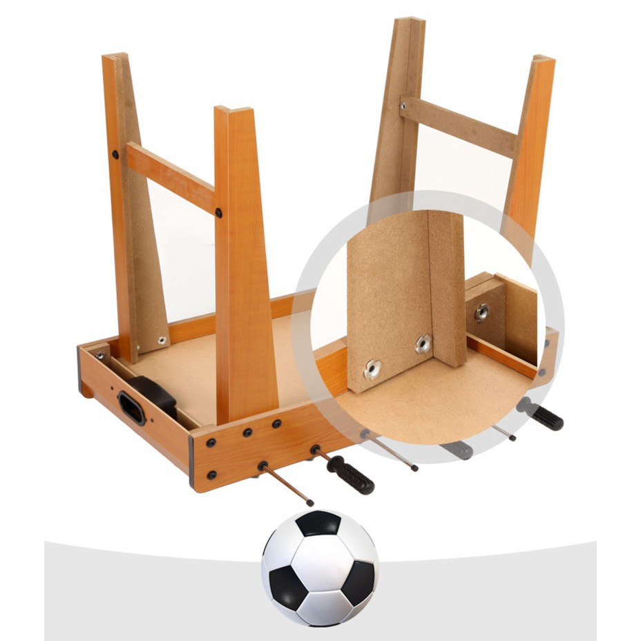 Bàn bóng đá gỗ - Bàn bi lắc cỡ lớn cực kì cao cấp Table Top Football